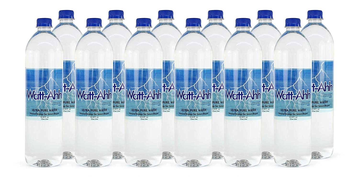 Watt-Ahh - 12 Pack (1 Litre Bottles) | AquaNew Water