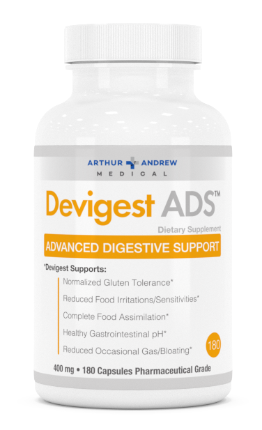 Devigest ADS (Advanced Digestive Support) - 180 Capsules | Arthur Andrew Medical