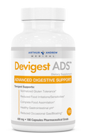 Devigest ADS (Advanced Digestive Support) - 180 Capsules | Arthur Andrew Medical