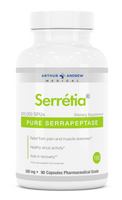 Serretia (Serrapeptase) 250,000 SPU's - 90 Capsules | Arthur Andrew Medical