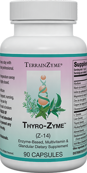 Thyro Zyme (Z14) - 90 Capsules | Apex Energetics - TerrainZyme