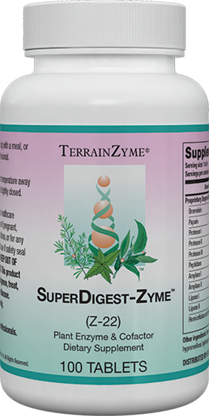 Super Digest Zyme (Z22) - 100 Tablets | Apex Energetics - TerrainZyme
