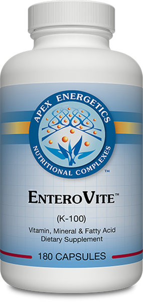 EnteroVite (K100) - 180 Capsules | Apex Energetics