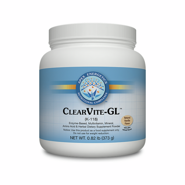 Clearvite-GL (K118) Vanilla - Apex Energetics | Amrita Nutrition