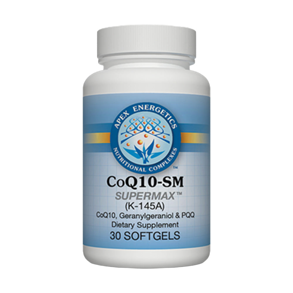 CoQ10-SM SuperMax - 30 Softgels | Apex Energetics