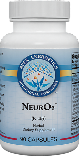 NeurO2 (K45) - 90 Capsules | Apex Energetics