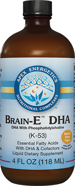 Brain E DHA (K53) Citrus Flavour - 118ml | Apex Energetics