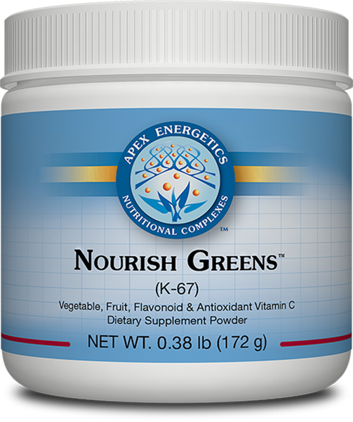 Nourish Greens (K67) - 172g | Apex Energetics