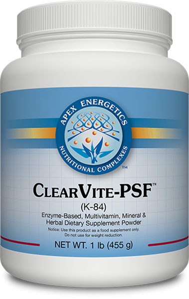 ClearVite PSF (K84) - 455g | Apex Energetics