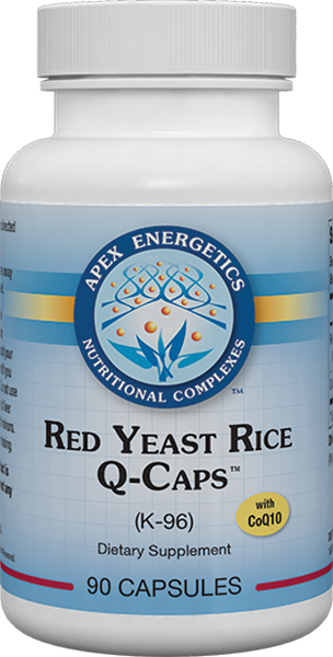 Red Yeast Rice Q Caps (K96) - 90 Capsules | Apex Energetics