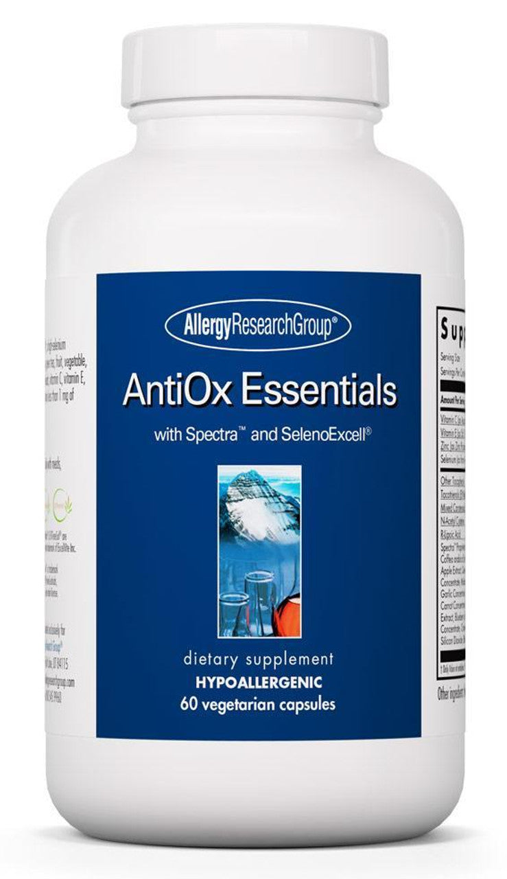 AntiOx Essentials - 60 Capsules | Allergy Research Group