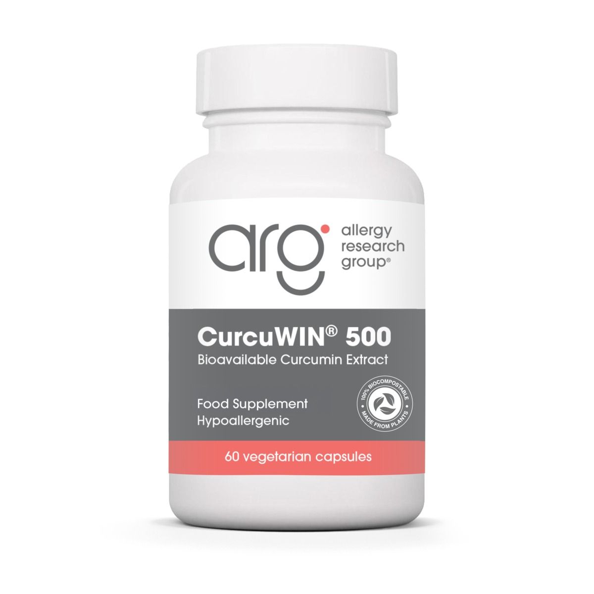 CurcuWIN 500 - 60 Capsules | Allergy Research Group