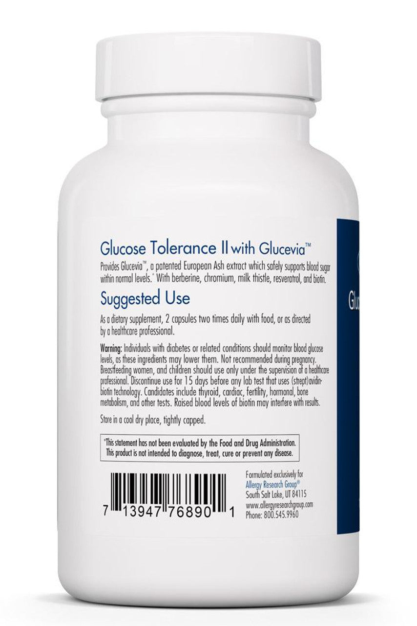 Glucose Tolerance ll - 120 Capsules | Allergy Research Group