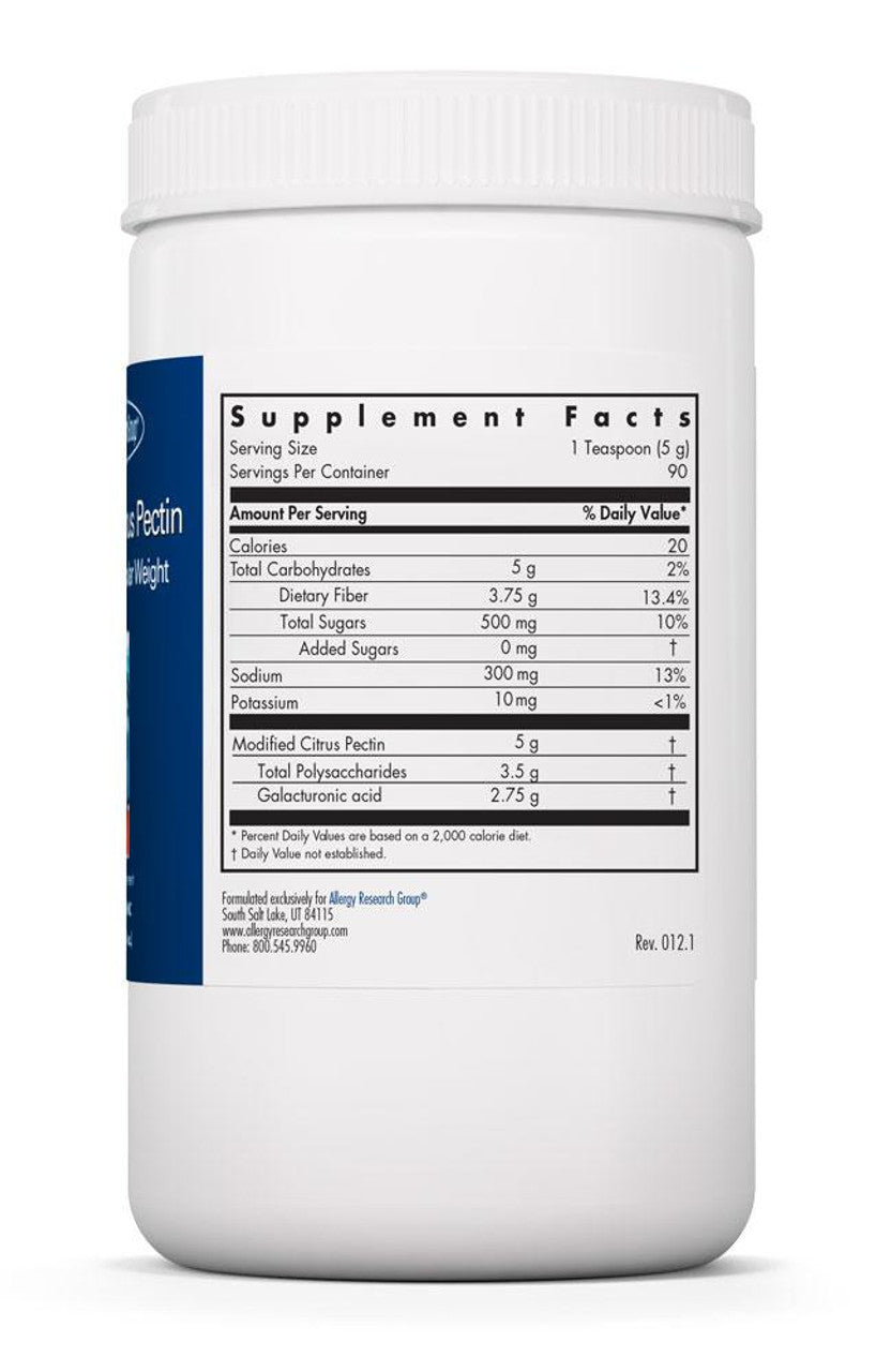 Modified Citrus Pectin Powder - 454g | Allergy Research Group