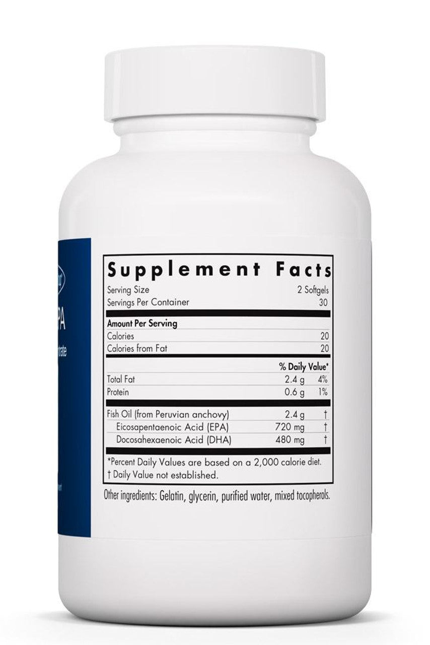 Super EPA (Fish Oil Concentrate) - 60 Softgels | Allergy Research Group