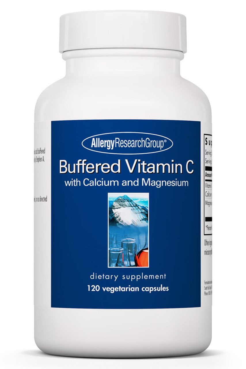 Buffered Vitamin C - 120 Capsules | Allergy Research Group