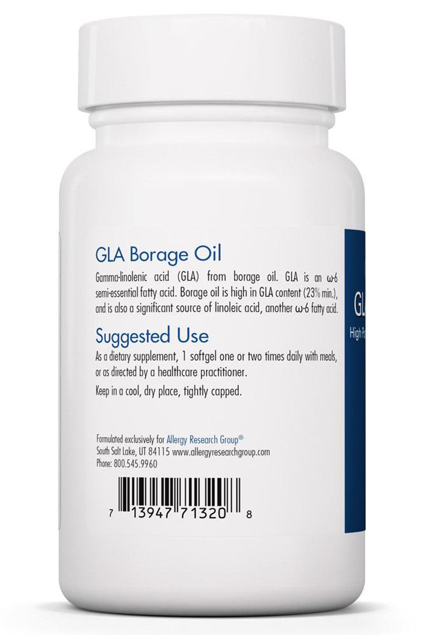 GLA Borage Oil - 30 Softgels | Allergy Research Group
