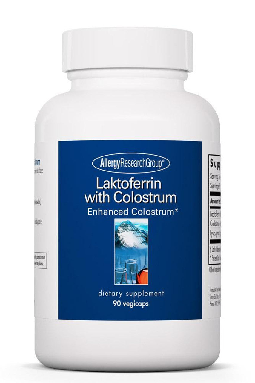 Laktoferrin with Colostrum - 90 Capsules | Allergy Research Group