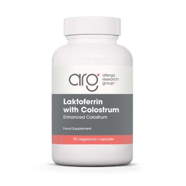 Laktoferrin with Colostrum - 90 Capsules | Allergy Research Group