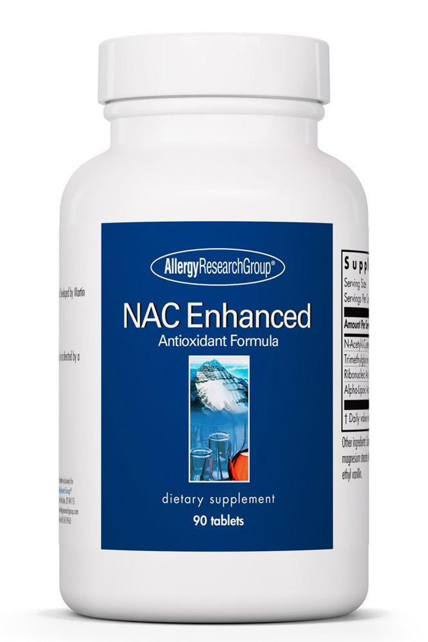 NAC Enhanced - 90 Tablets | Allergy Research Group