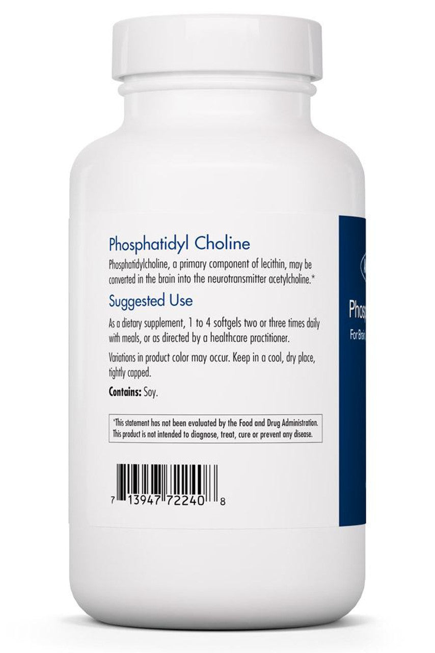 Phosphatidyl Choline 385mg - 100 Softgels | Allergy Research Group