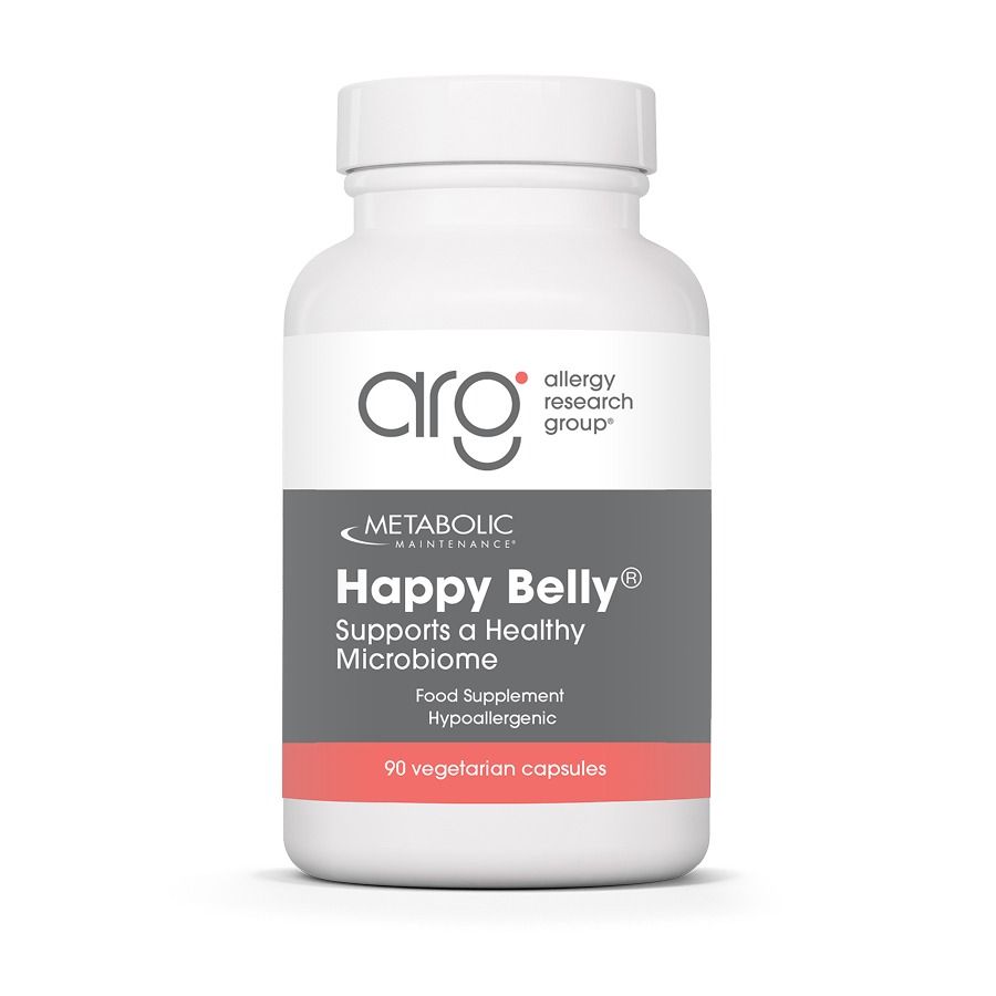 Happy Belly - 90 Capsules | Allergy Research Group | Amrita Nutrition