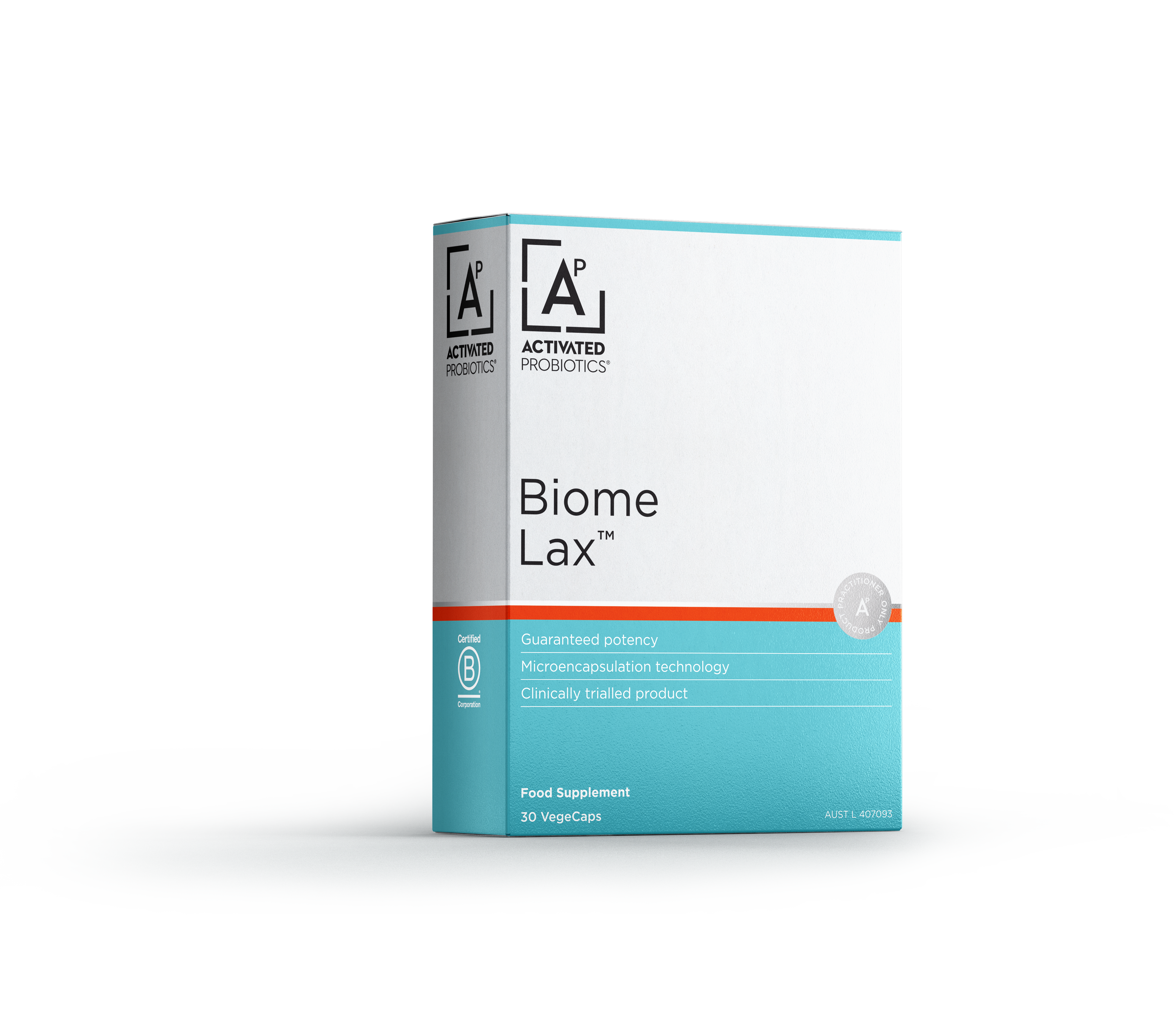 Biome Lax Probiotic - 30 Capsules | Activated Probiotics