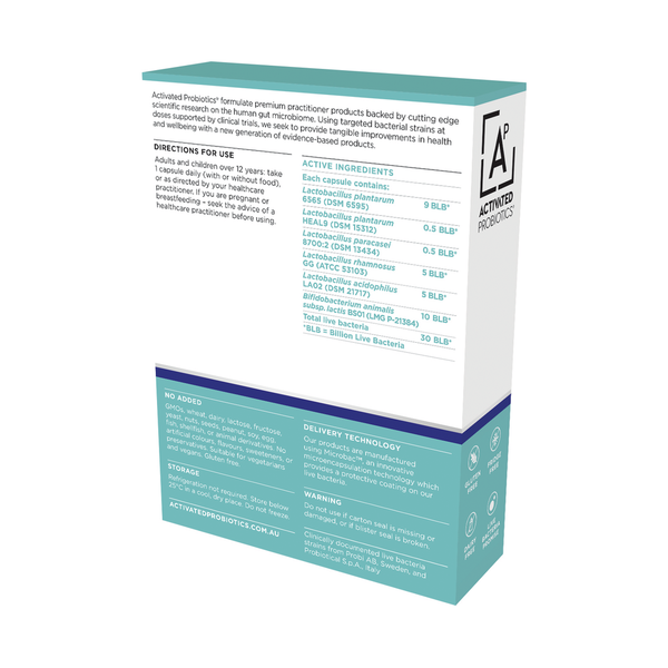 Biome Advanced Probiotic - 30 Capsules - Activated Probiotics | Amrita ...