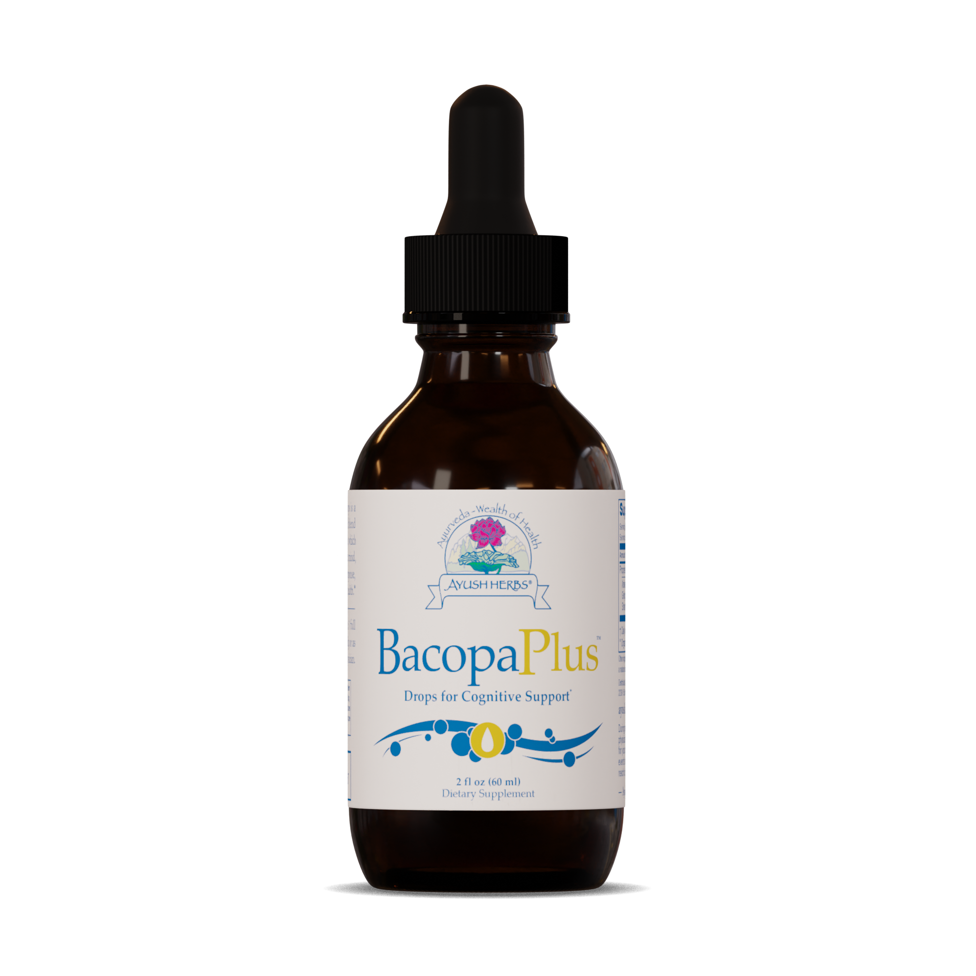 Bacopa Plus Drops - 60ml | Ayush Herbs