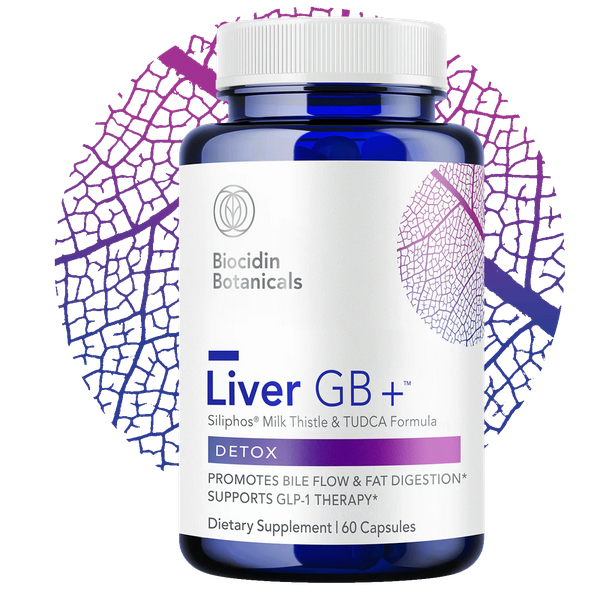 Liver GB+ - 60 Capsules | Biocidin Botanicals