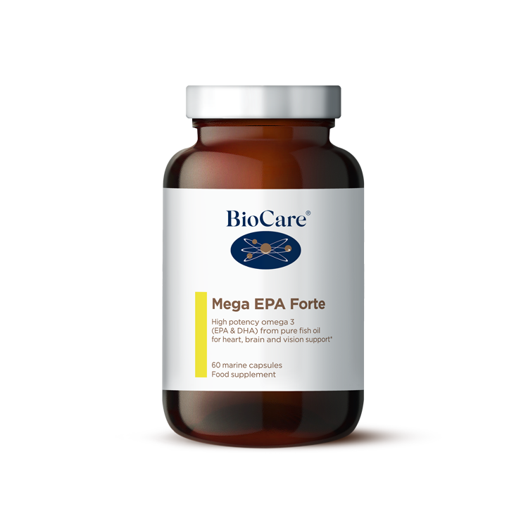 Mega EPA Forte (Omega-3 Fish Oil) - 60 Capsules | BioCare