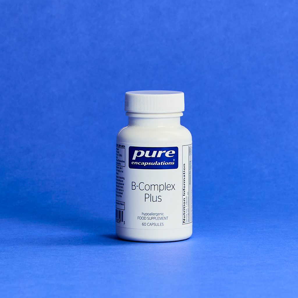 Bio Complex Plus B Complex Plus - 60 Capsules - Pure Encapsulations | Amrita Nutrition