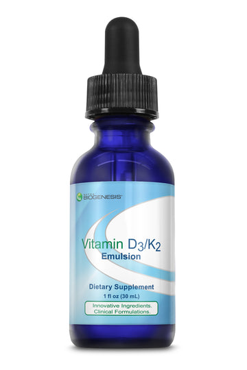 Vitamin D3/K2 Emulsion - 30ml | Nutra Biogenesis