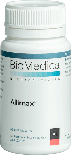 Allimax - 60 Capsules - BioMedica | Amrita Nutrition