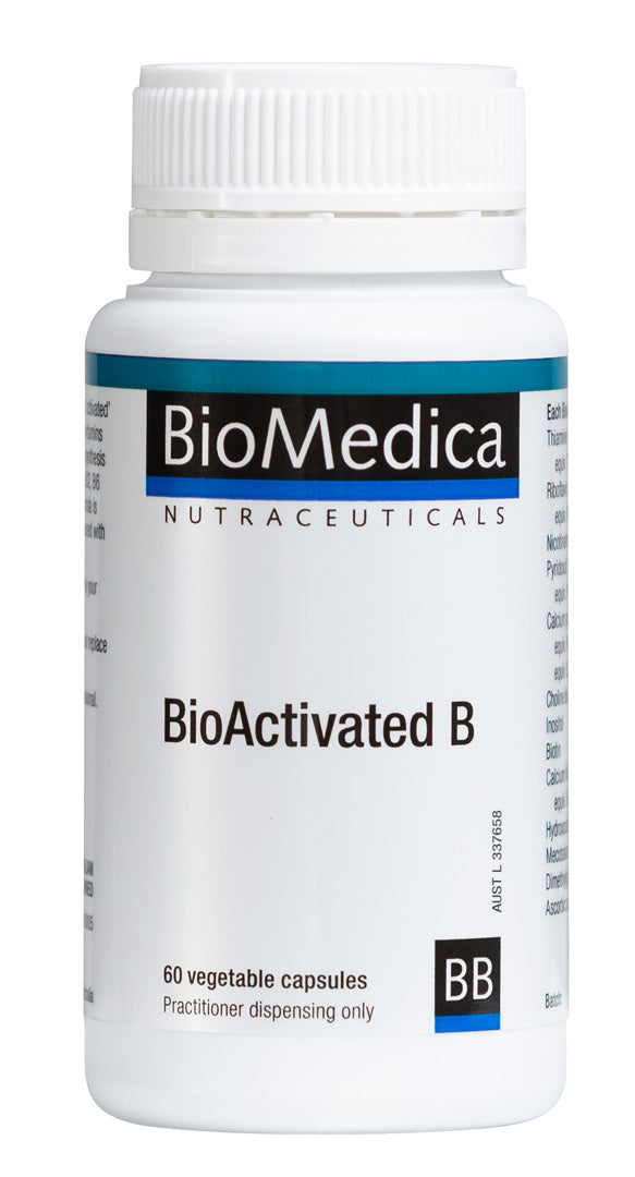 BioActivated B - 60 Capsules | BioMedica