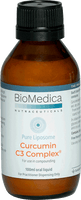 Pure Liposome Curcumin C3 Complex - 100ml | BioMedica