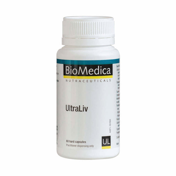 UltraLiv - 60 Capsules - BioMedica | Amrita Nutrition