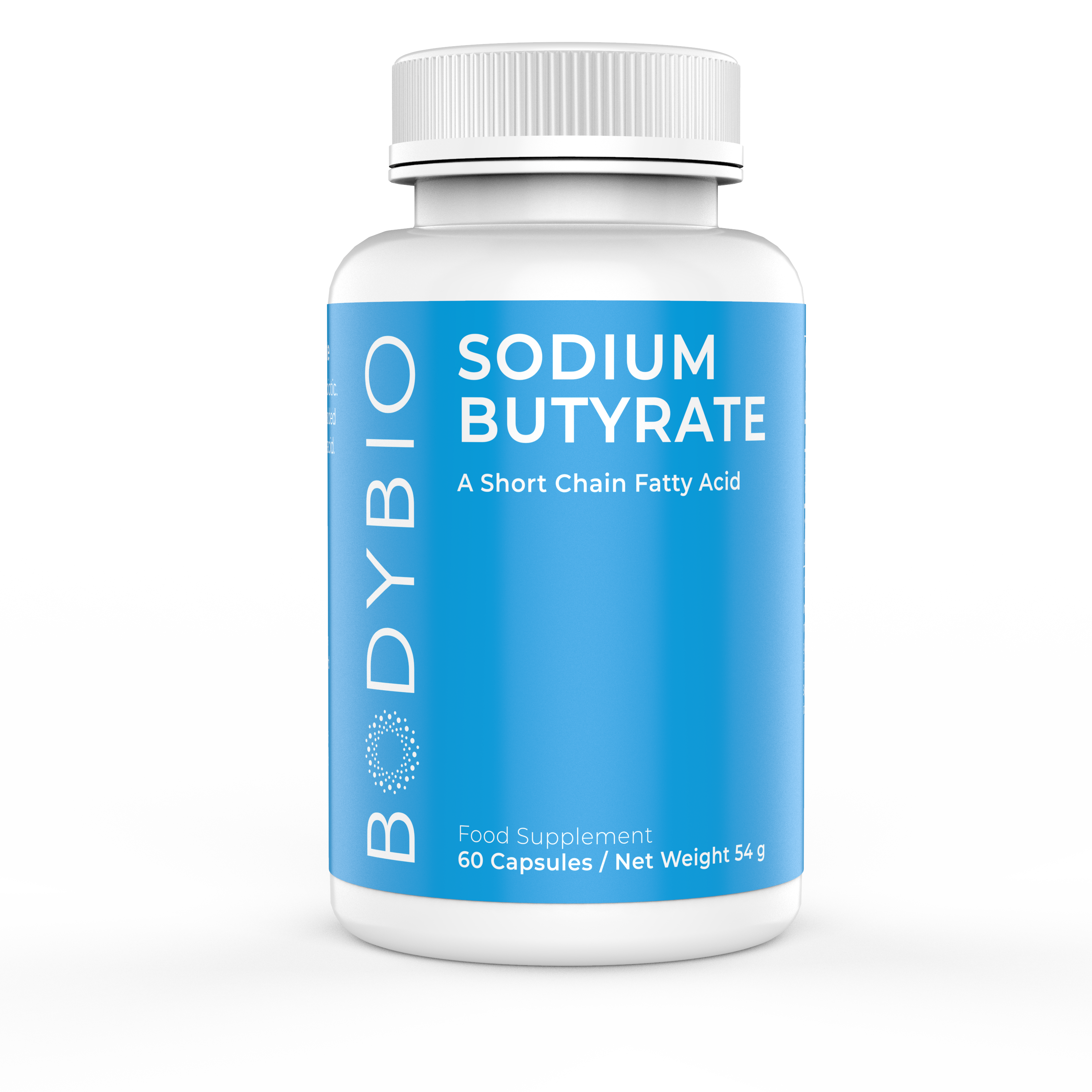 Sodium Butyrate 600mg - 60 Capsules | BodyBio