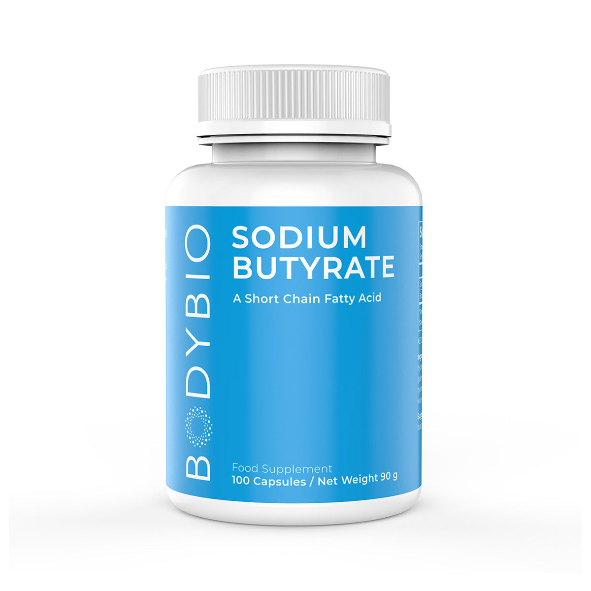 Sodium Butyrate 600mg - 100 Capsules | BodyBio