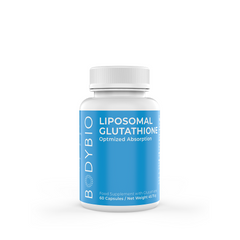 body bio glutathione BodyBio Liposomal - Antioxidant for Detox & Toxin Removal Liposomal Glutathione - 60 Capsules