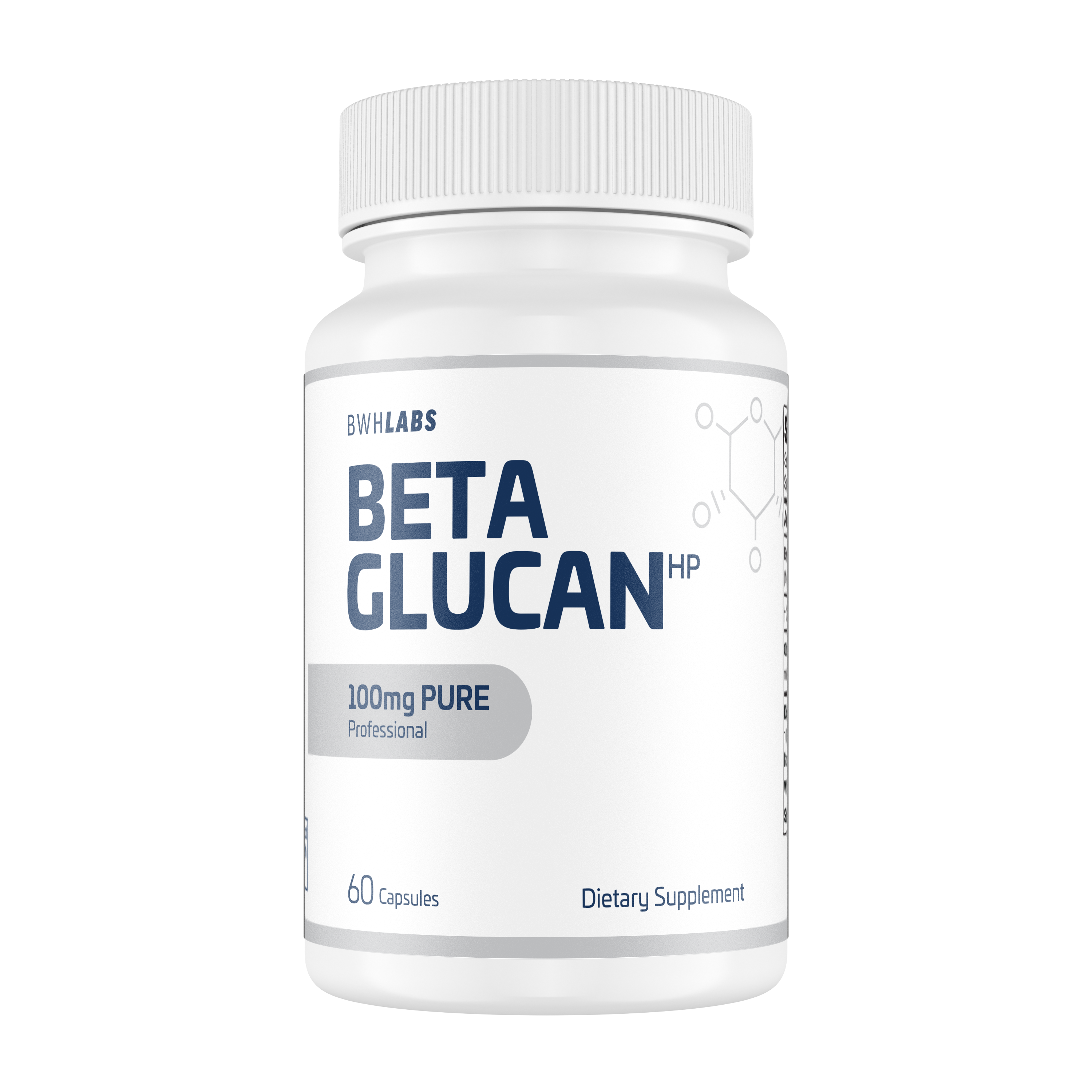 Beta Glucan 100mg - 60 Capsules | BWH Labs