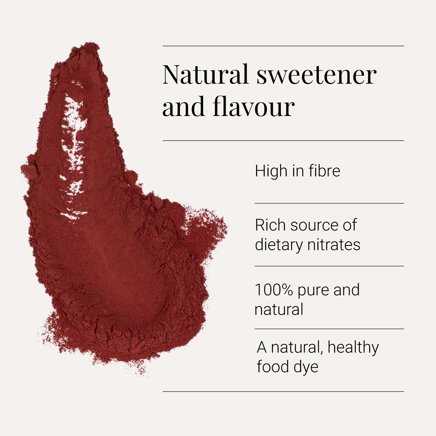 Organic Beetroot Powder - 200g | KIKI Health