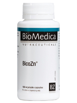 BicoZn - 150 Capsules | BioMedica