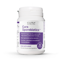 Cura Sporebiotics - 30 Capsules | Cura Nutrition