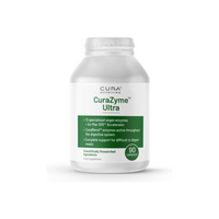 CuraZyme Ultra - Advanced Digestive Relief - 90 Capsules | Cura Nutrition
