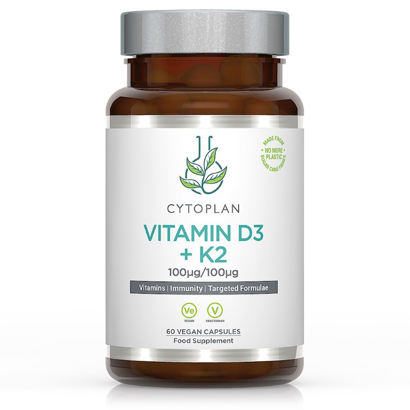 Vitamin D3 & K2 - 60 Capsules | Cytoplan