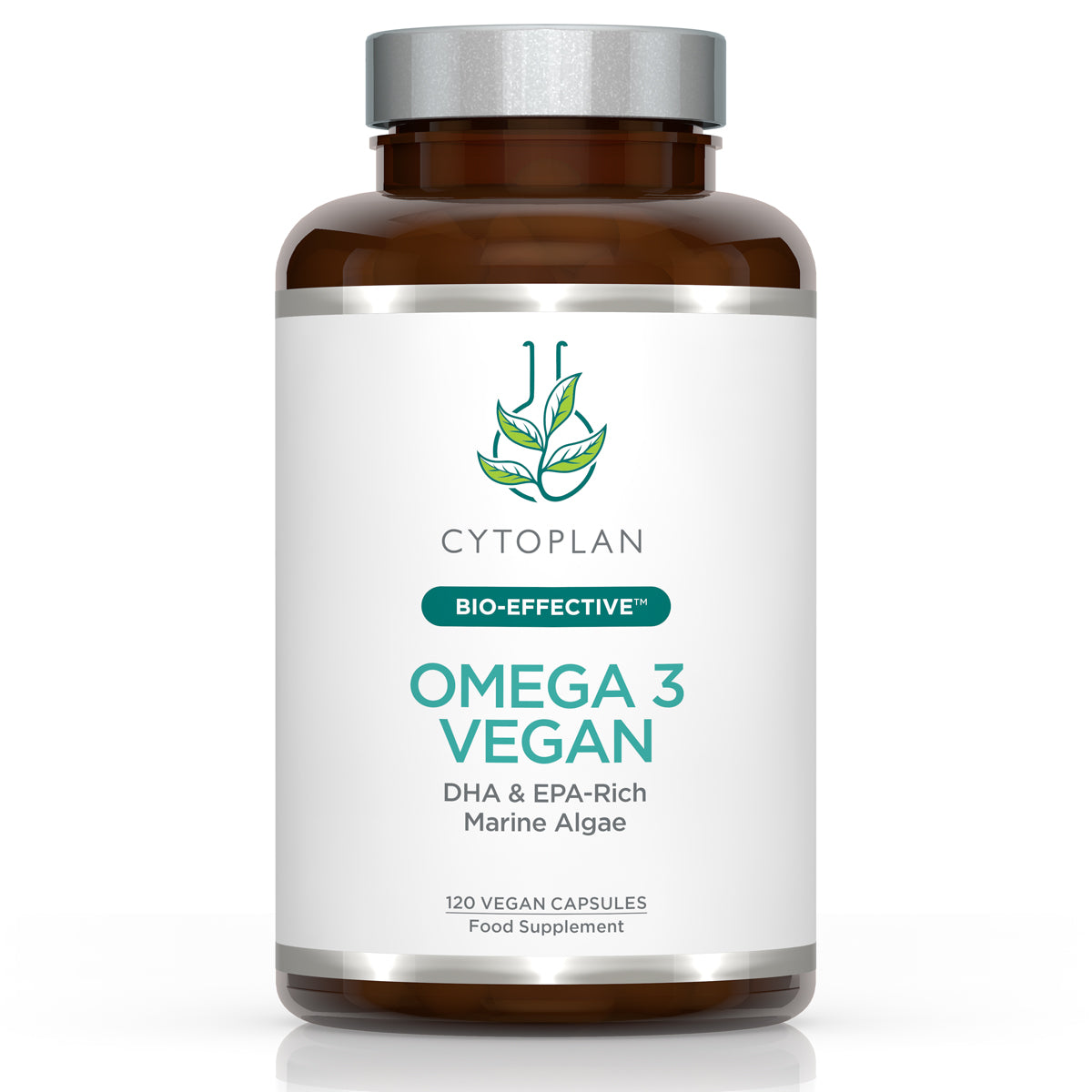 Omega 3 Vegan - 120 Capsules | Cytoplan