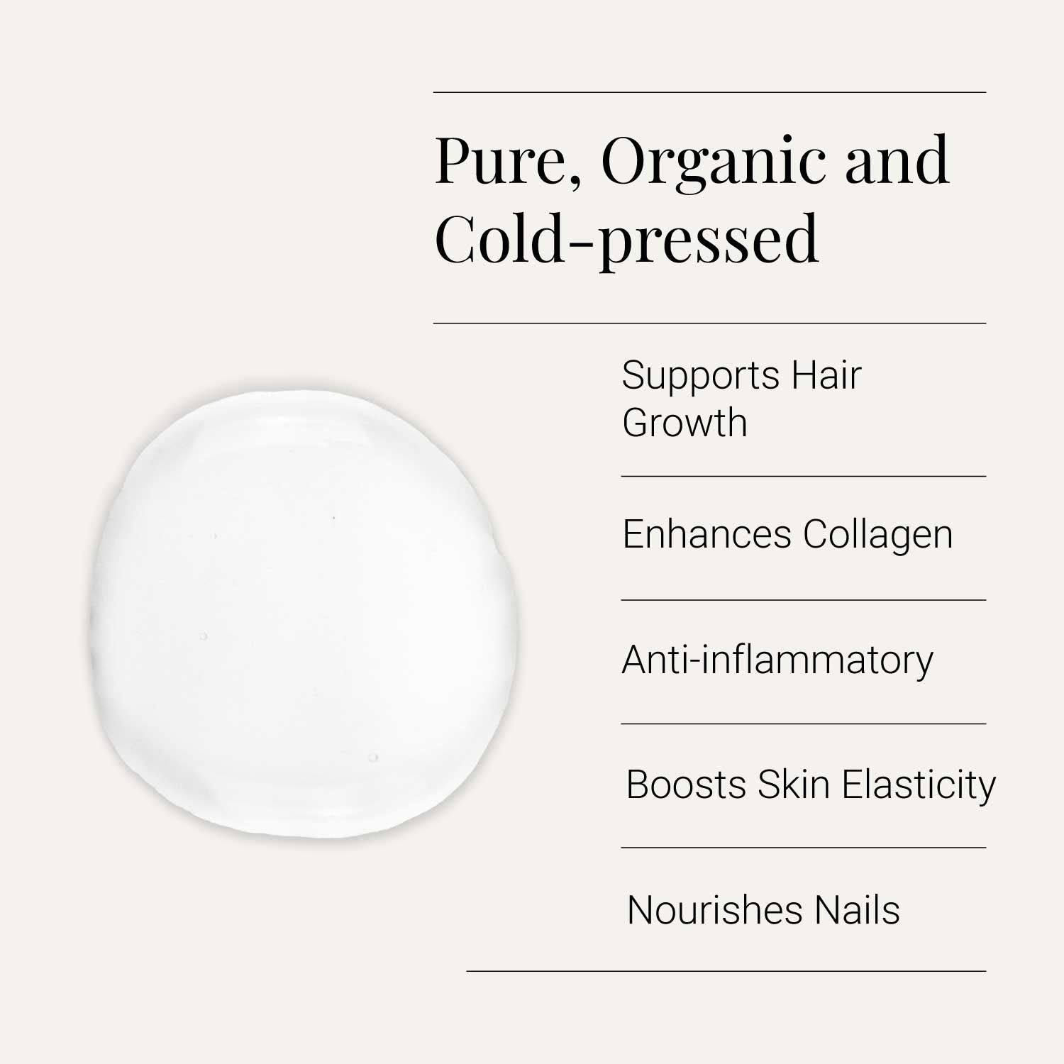 Organic Castor Oil - 250ml | KIKI Health