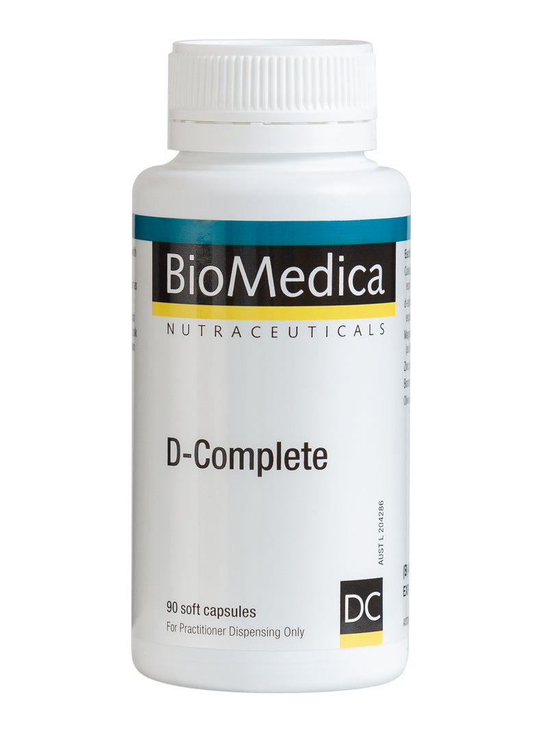 D-Complete - 90 Liquid Capsules | BioMedica