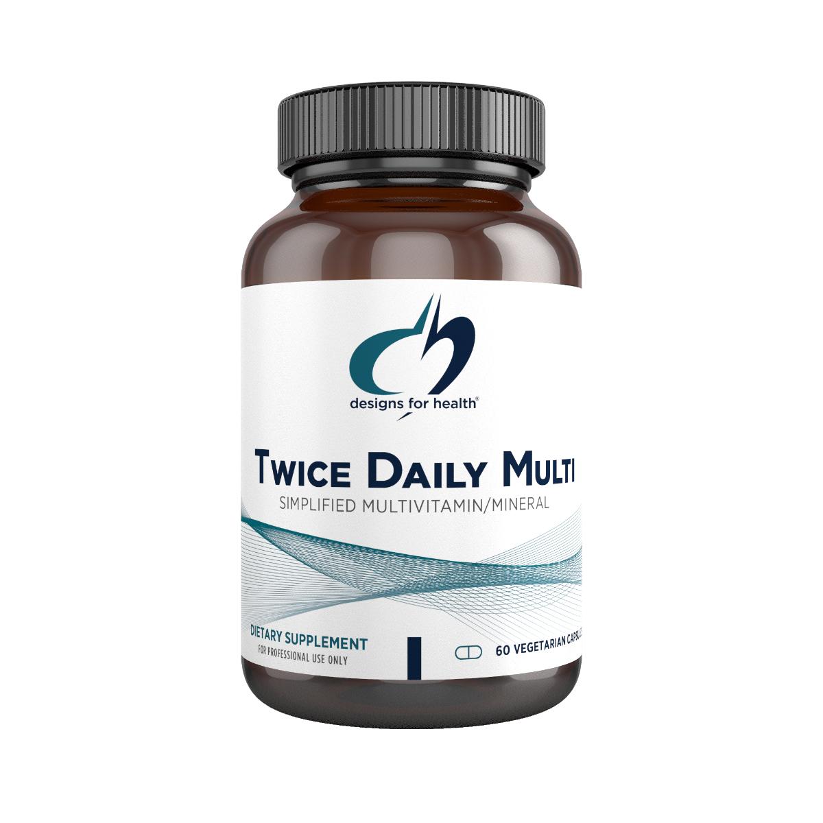 Twice Daily Multi - 60 Capsules | Designs For Health